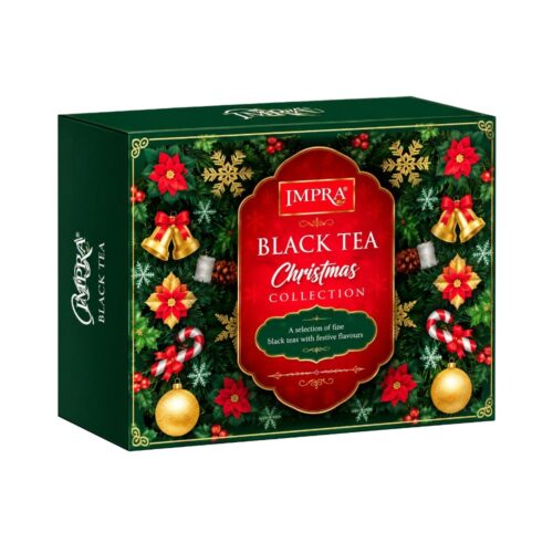 IMPRA Christmas Collection – kalėdinis juodosios arbatos rinkinys, 60g kaina akcija pigiau