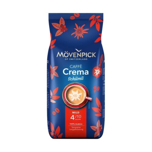 Mövenpick Caffè Crema Schümli – kavos pupelės, 1 kg akcija, kaina, pigiau, internetu