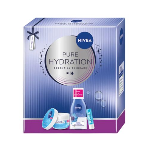 NIVEA Pure Hydration - Essentials Skincare Kalėdinis dovanų rinkinys, 1vnt kaina akcija pigiau