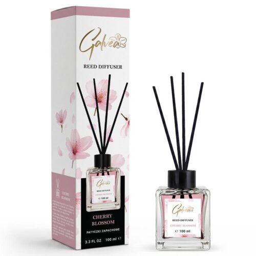 Galvea Cherry Blossom – namų kvapų difuzorius su lazdelėmis, 100 ml