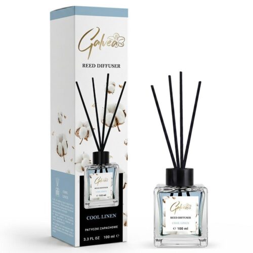 Galvea Cool Linen – namų kvapų difuzorius su lazdelėmis, 100 ml