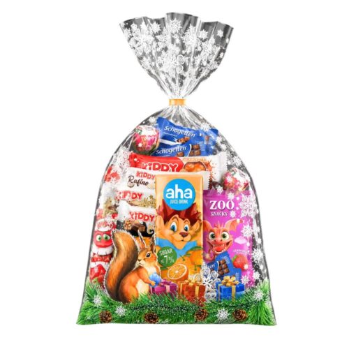 Kalėdinis saldumynų rinkinys vaikams, 290 g + 200 ml kaina akcija pigiau internetu
