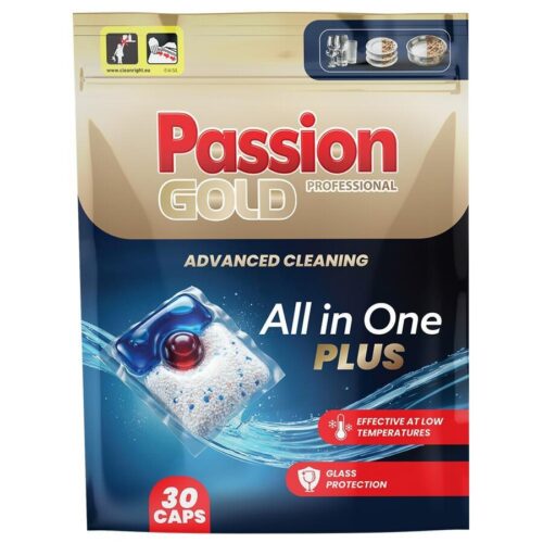 Passion Gold Professional All in One Plus – indaplovių kapsulės, 30 vnt