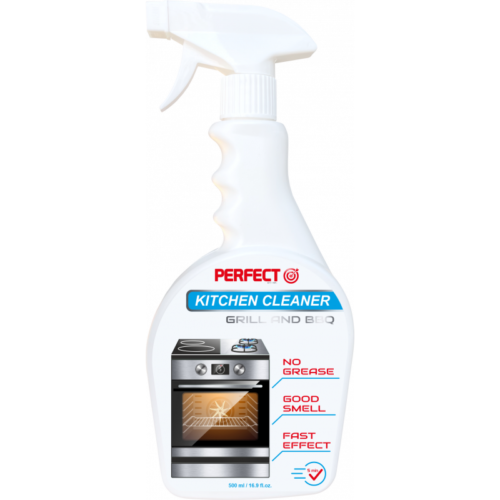 PERFECT Kitchen Cleaner Grill & BBQ – virtuvės, grilių ir orkaičių valiklis, 500 ml